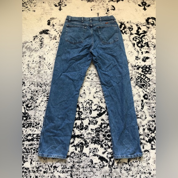 blue denim rustler jeans - Picture 3 of 4